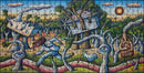 Gumscape with Road and Creatures Puzzle No. 1