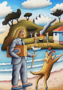 beach holiday limited edition fine art print Reg Mombassa Store 