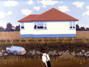 house and boy limited edition fine art print Reg Mombassa Store 