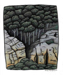 Rockface and Gums, Mt Victoria