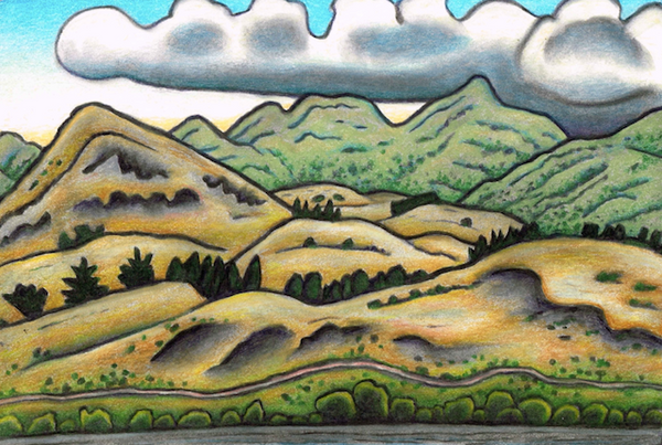 Cloudbanks above Speargrass Flats